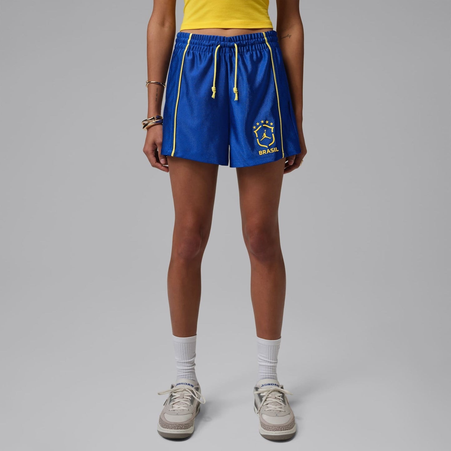 Shorts Brasil Jordan Brooklyn Knit Feminino - imagem 1