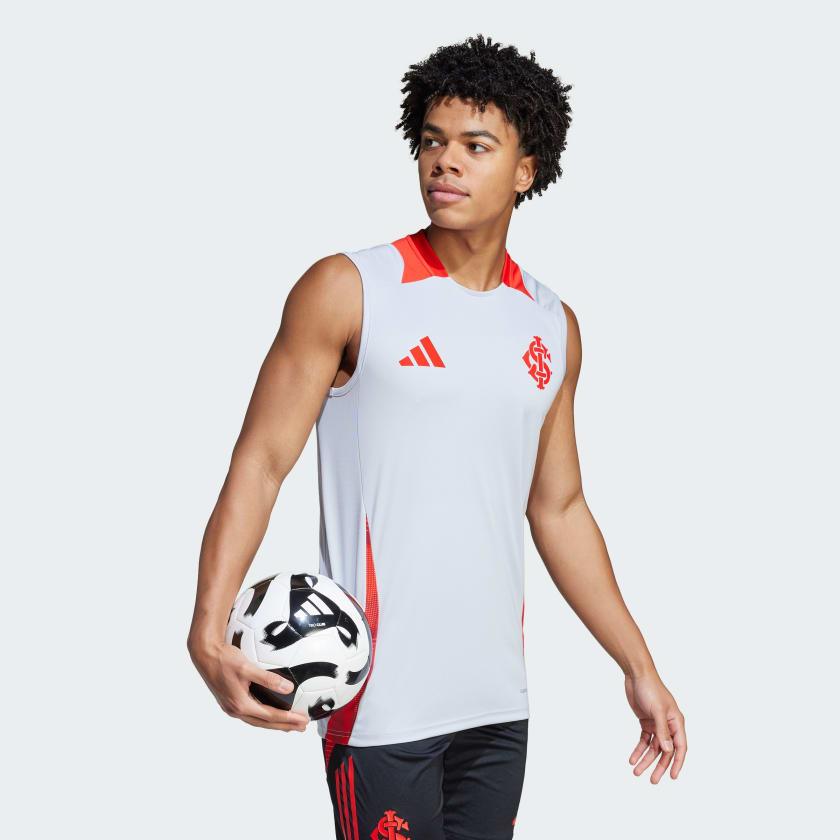 Camisa Treino Sem Mangas Adidas Internacional 2024 Tiro - imagem 4