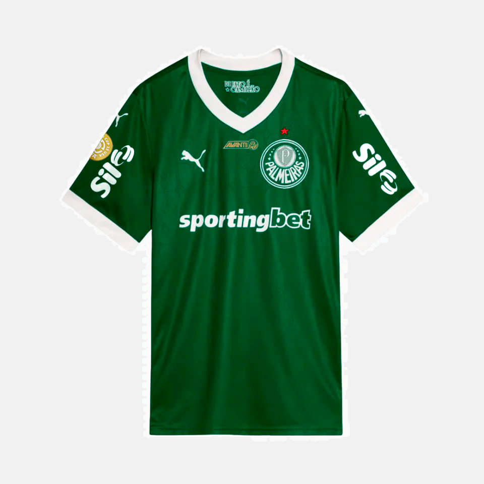 Camisa Puma Palmeiras 2025/26 I Com Patrocínios - imagem 6