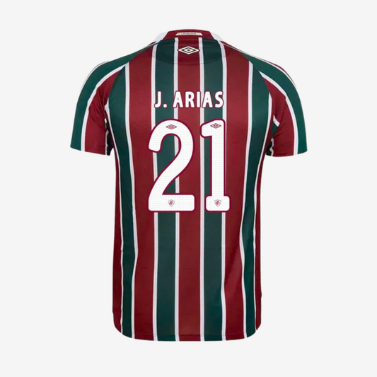 Camisa Umbro Fluminense 2025/26 I - Jhon Arias 21 - imagem 1