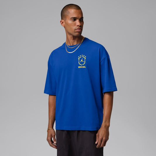 Camiseta Brasil Air Jordan 85 Oversized Masculina - imagem 1