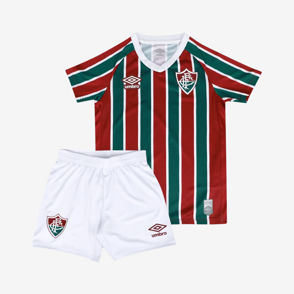 Conjunto Infantil Umbro Fluminense 2025/26 I - imagem 1