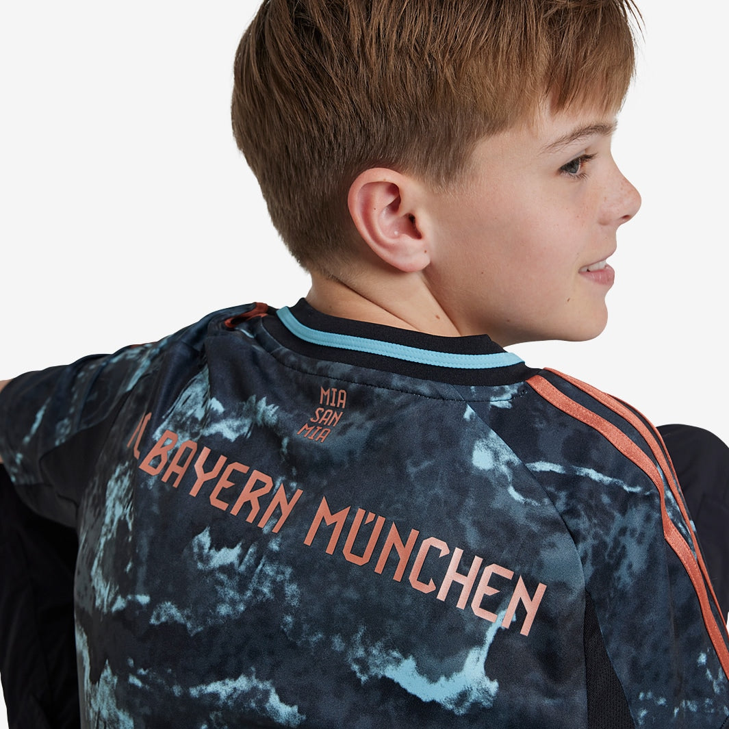 Conjunto Infantil Adidas Bayern de Munique 2024/25 II Torcedor - imagem 5