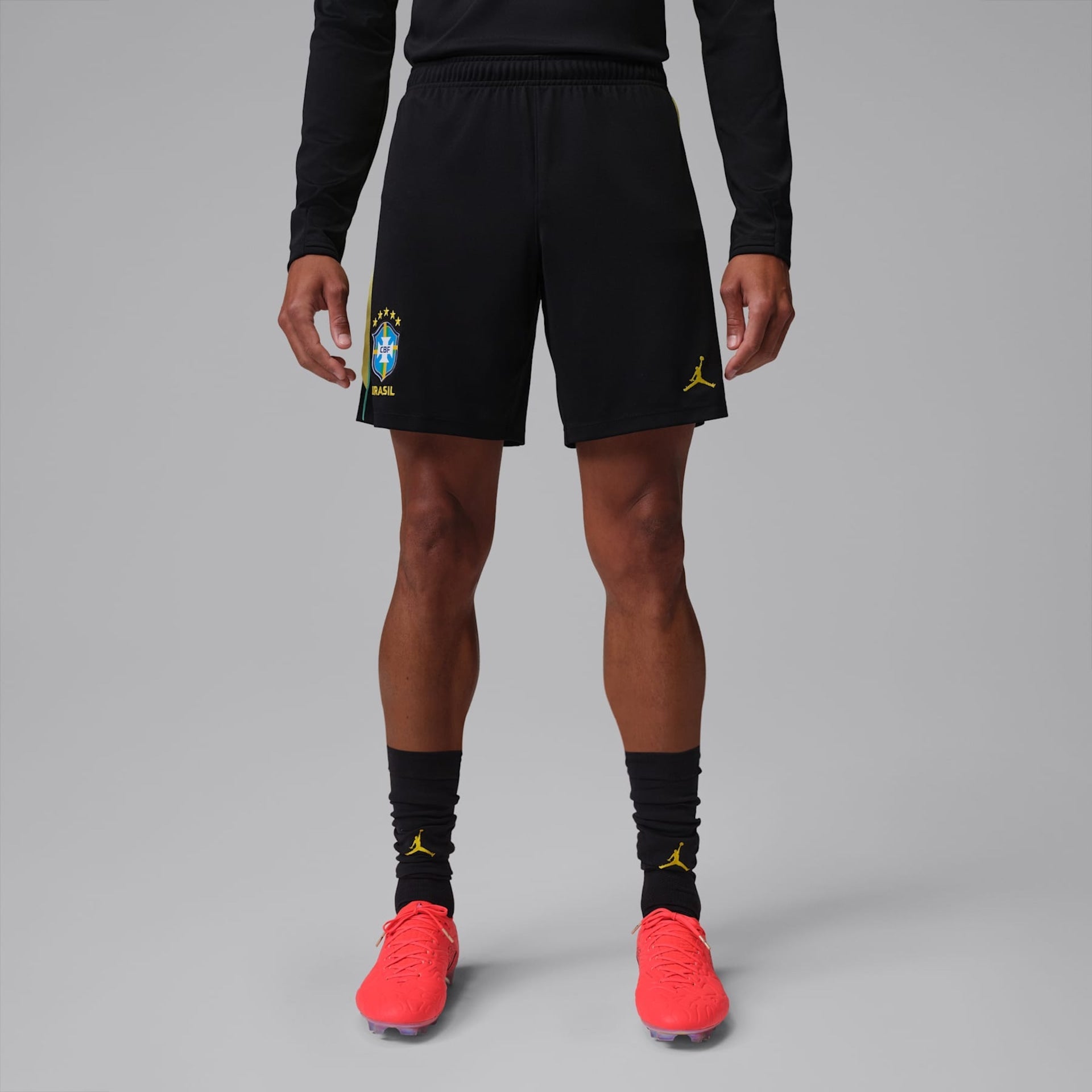 Shorts Brasil Jordan Academy Pro 2026 Treino Masculino - imagem 1