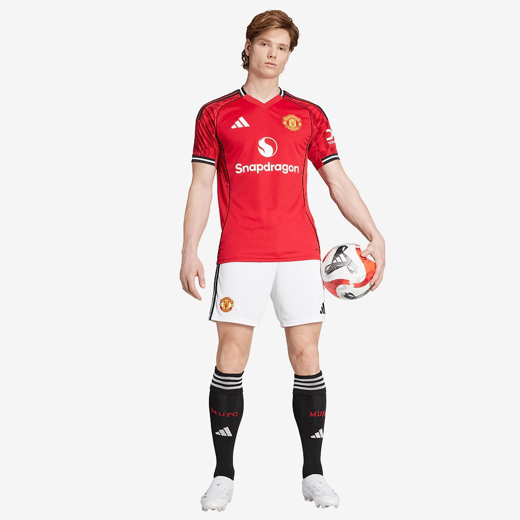 Shorts Adidas Manchester United 2025/26 I - imagem 3