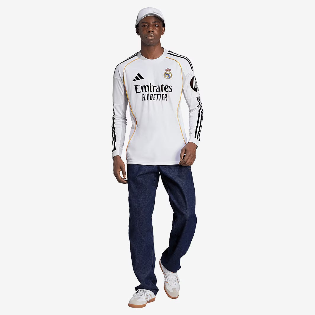 Camisa Adidas Real Madrid 2025/26 I Manga Longa - imagem 2