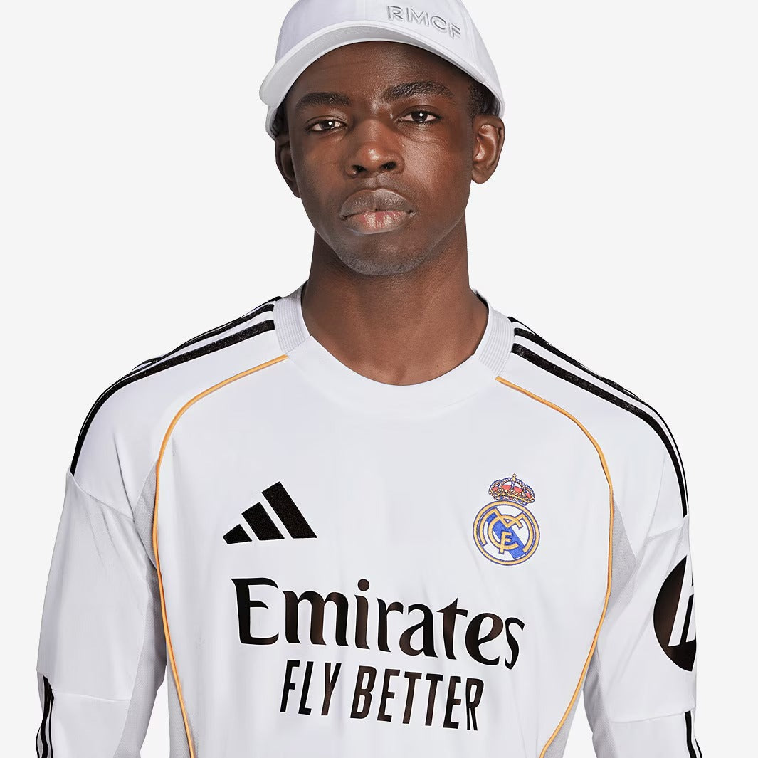 Camisa Adidas Real Madrid 2025/26 I Manga Longa - imagem 4