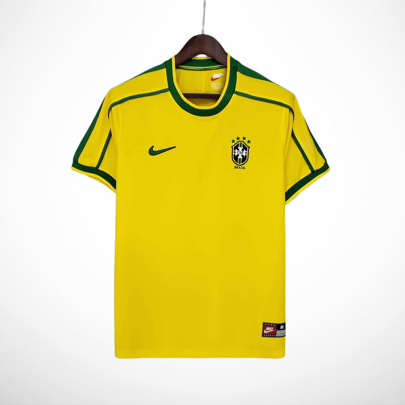 Camisa Seleção Brasil Home - Retrô 1998 - imagem 3
