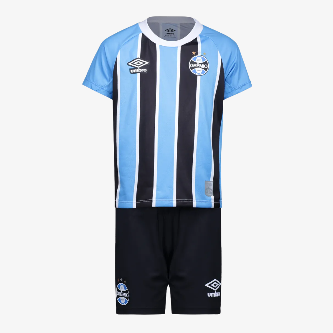 Conjunto Infantil Umbro Grêmio 2025/26 I - imagem 1