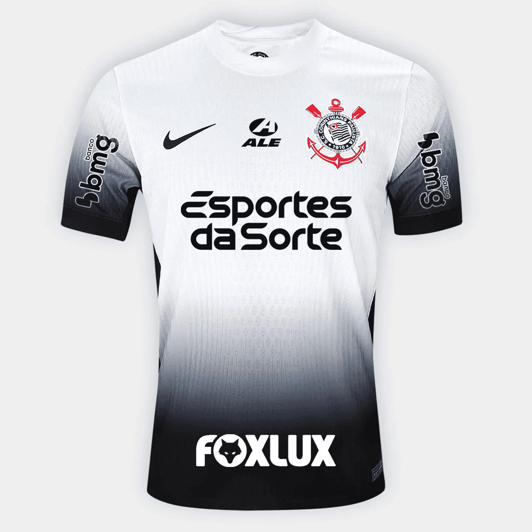 Camisa Nike Corinthians 2024/25 I Jogador Com Patrocínios - imagem 2