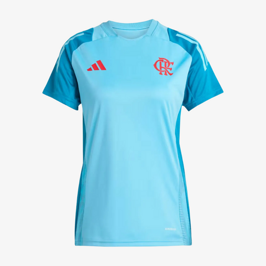Camisa Adidas Feminina Treino Flamengo 2025/26 - imagem 1