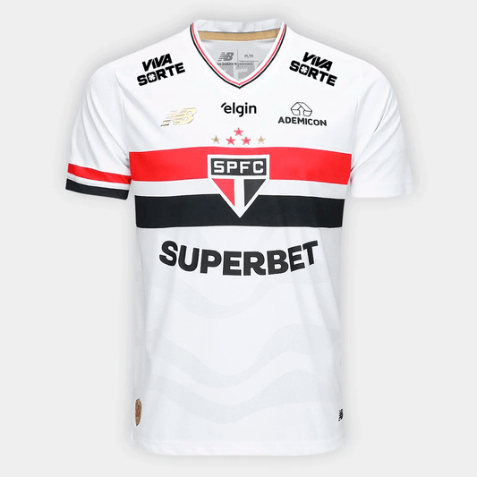 Camisa New Balance São Paulo 2025/26 I Com Patrocínios - imagem 1