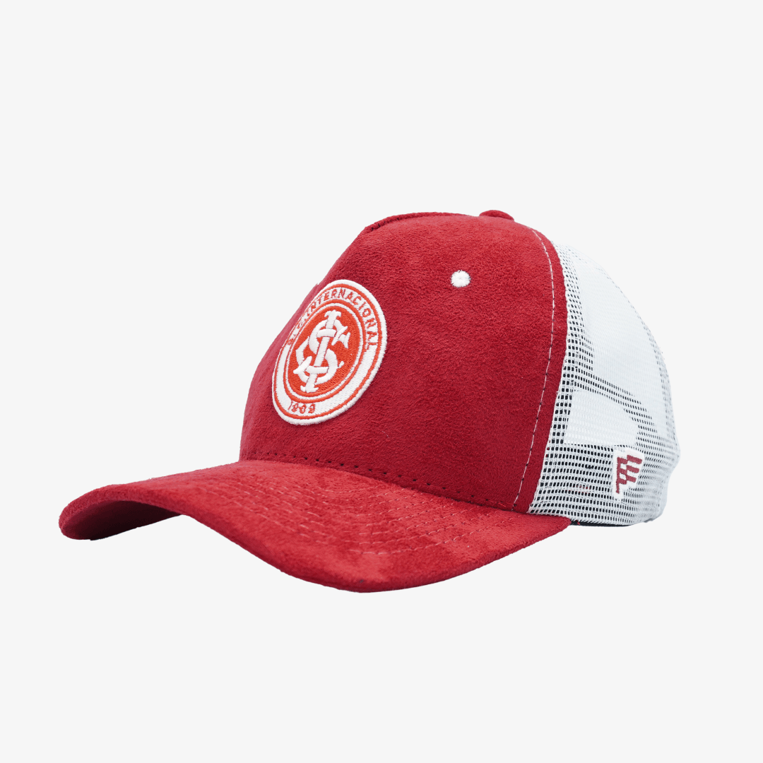 Boné Trucker Internacional Tela - Vermelho - imagem 1