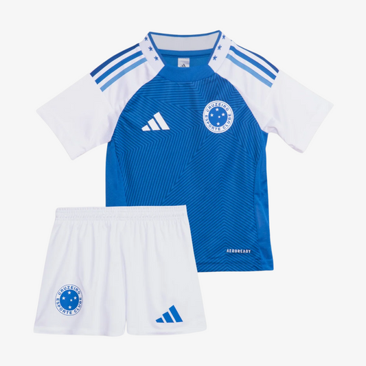 Conjunto Infantil Adidas Cruzeiro 2025/26 I - imagem 1