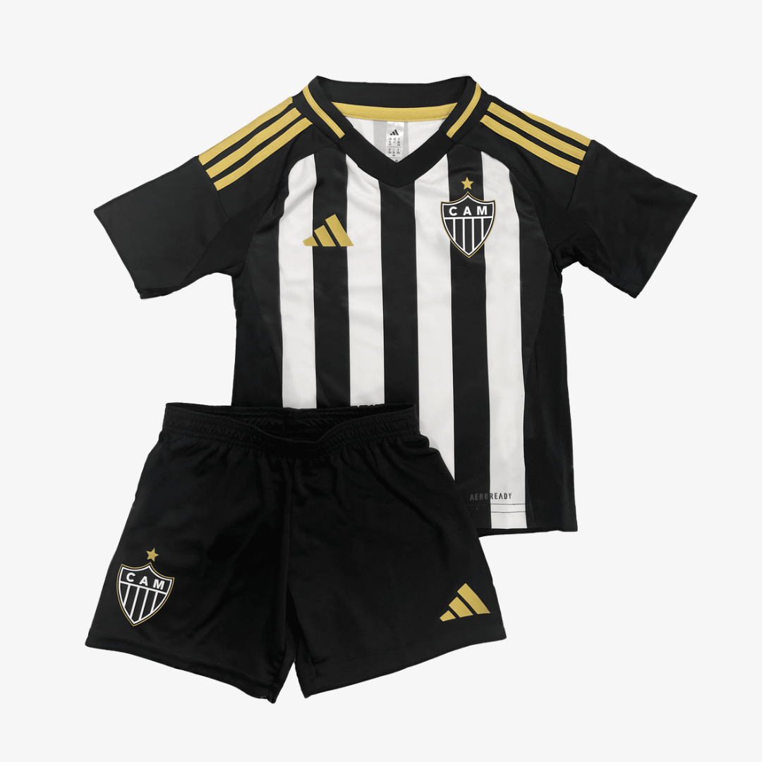 Conjunto Infantil Adidas Atlético Mineiro 2024/25 I - imagem 1