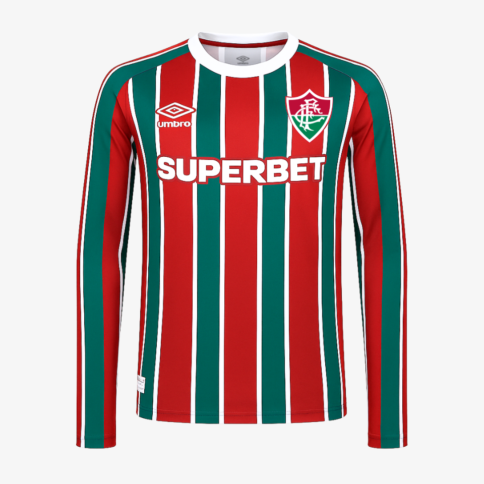 Camisa Manga Longa Umbro Fluminense 2025/26 I - imagem 1