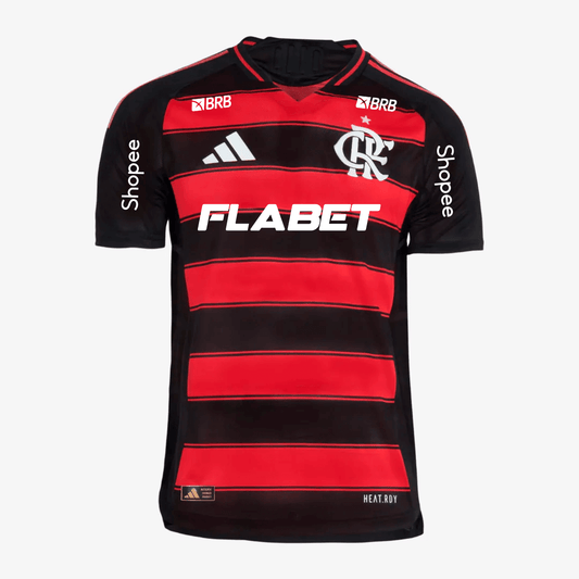 Camisa Adidas Flamengo 2025/26 I Authentic Com Patrocínios - imagem 1