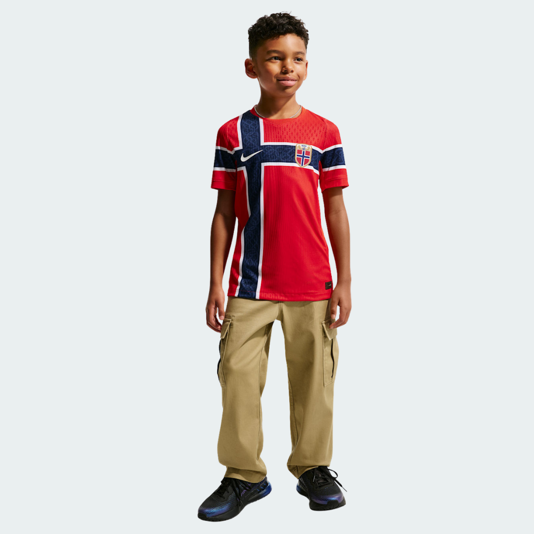 Camisa Infantil Noruega 2026/27 I - imagem 3