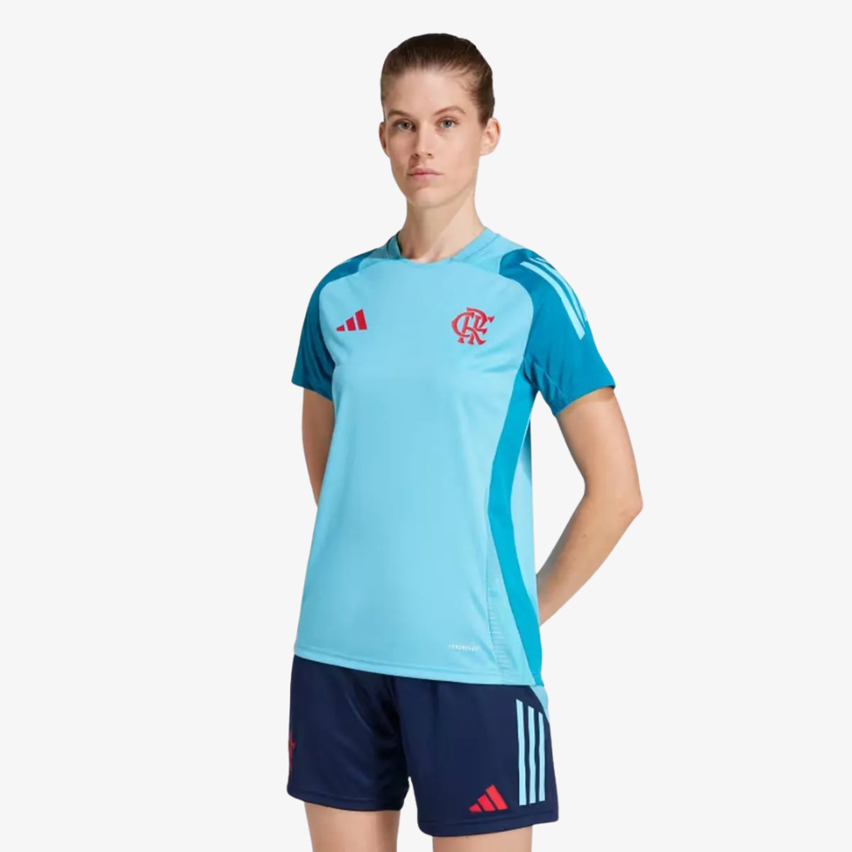Camisa Adidas Feminina Treino Flamengo 2025/26 - imagem 2