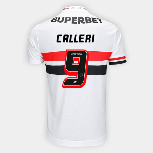 Camisa New Balance São Paulo 2025/26 I Calleri N° 9 - imagem 1
