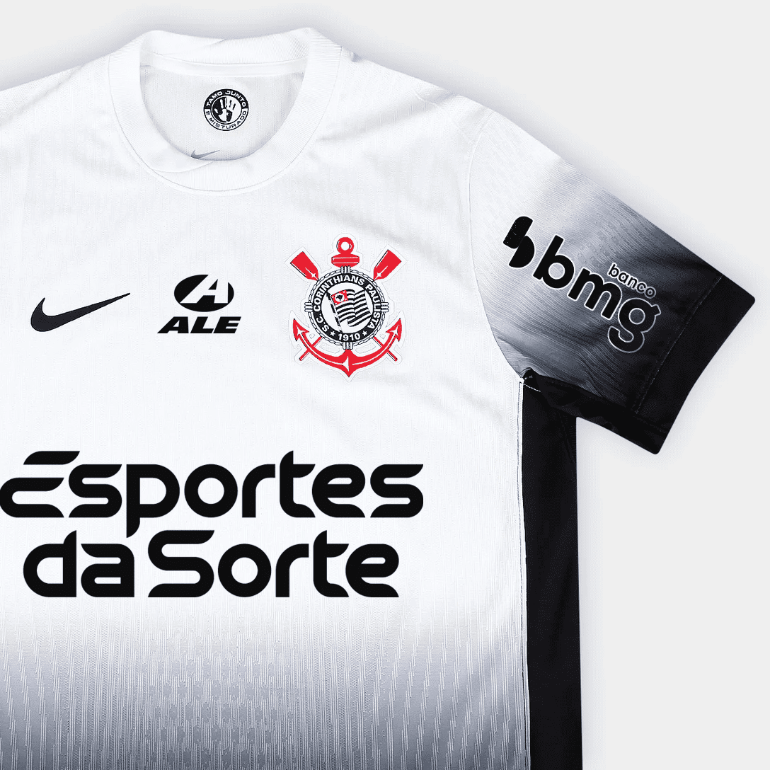 Camisa Nike Corinthians 2024/25 I Jogador Com Patrocínios - imagem 3