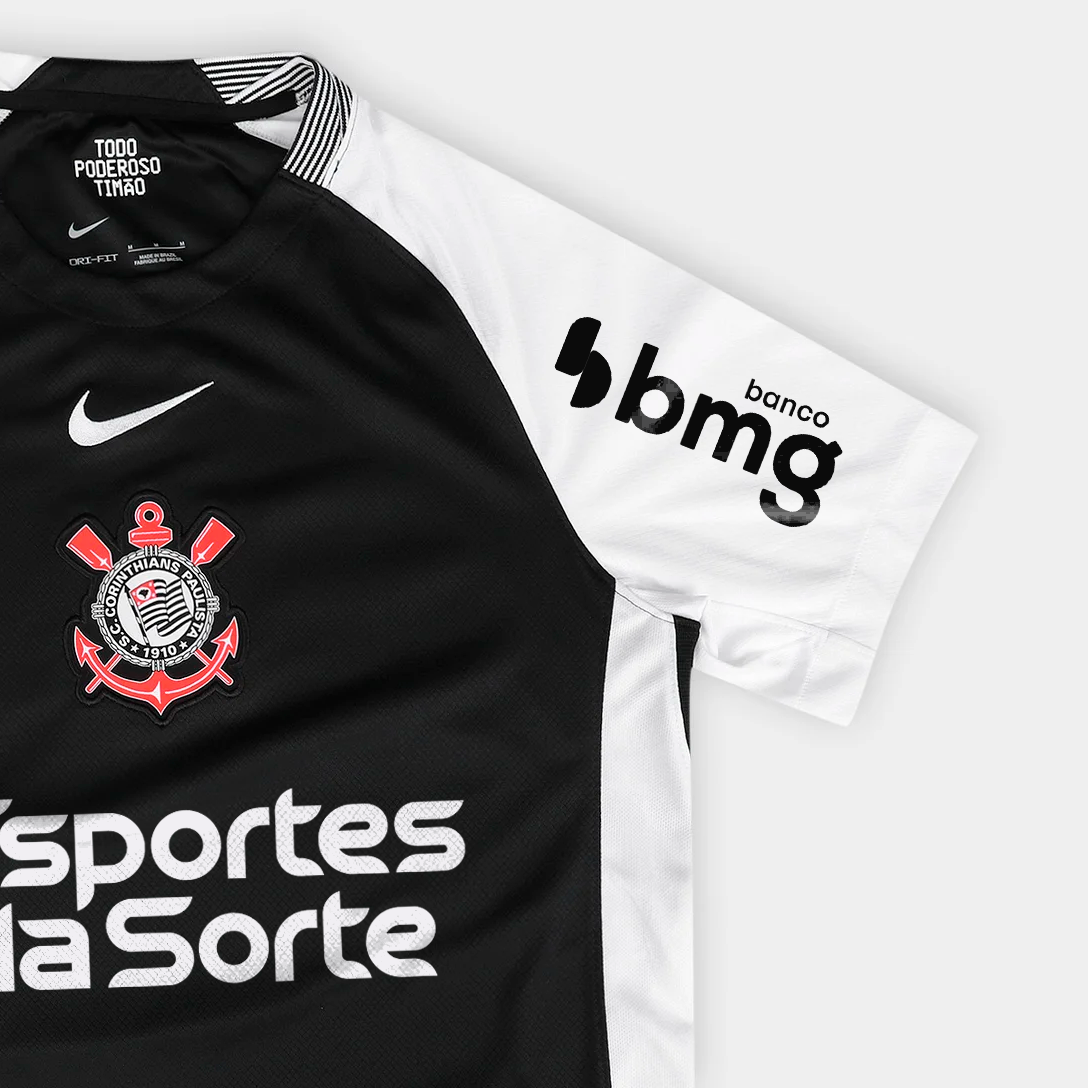 Camisa Nike Corinthians 2025/26 II Torcedor Com Patrocínios - imagem 3