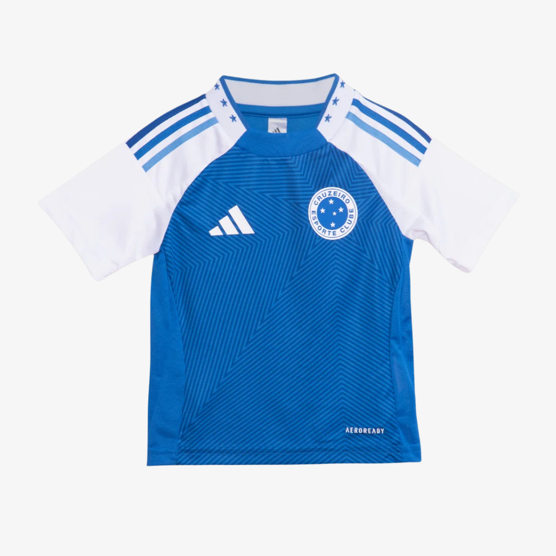 Conjunto Infantil Adidas Cruzeiro 2025/26 I - imagem 2