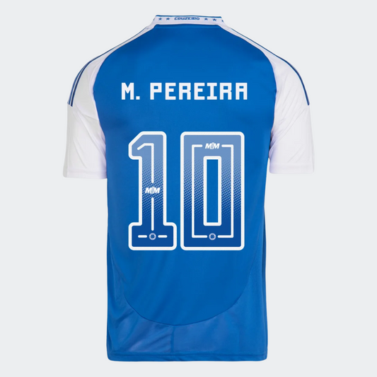 Camisa Adidas Cruzeiro 2025/26 I - M. Pereira Nº 10 - imagem 1