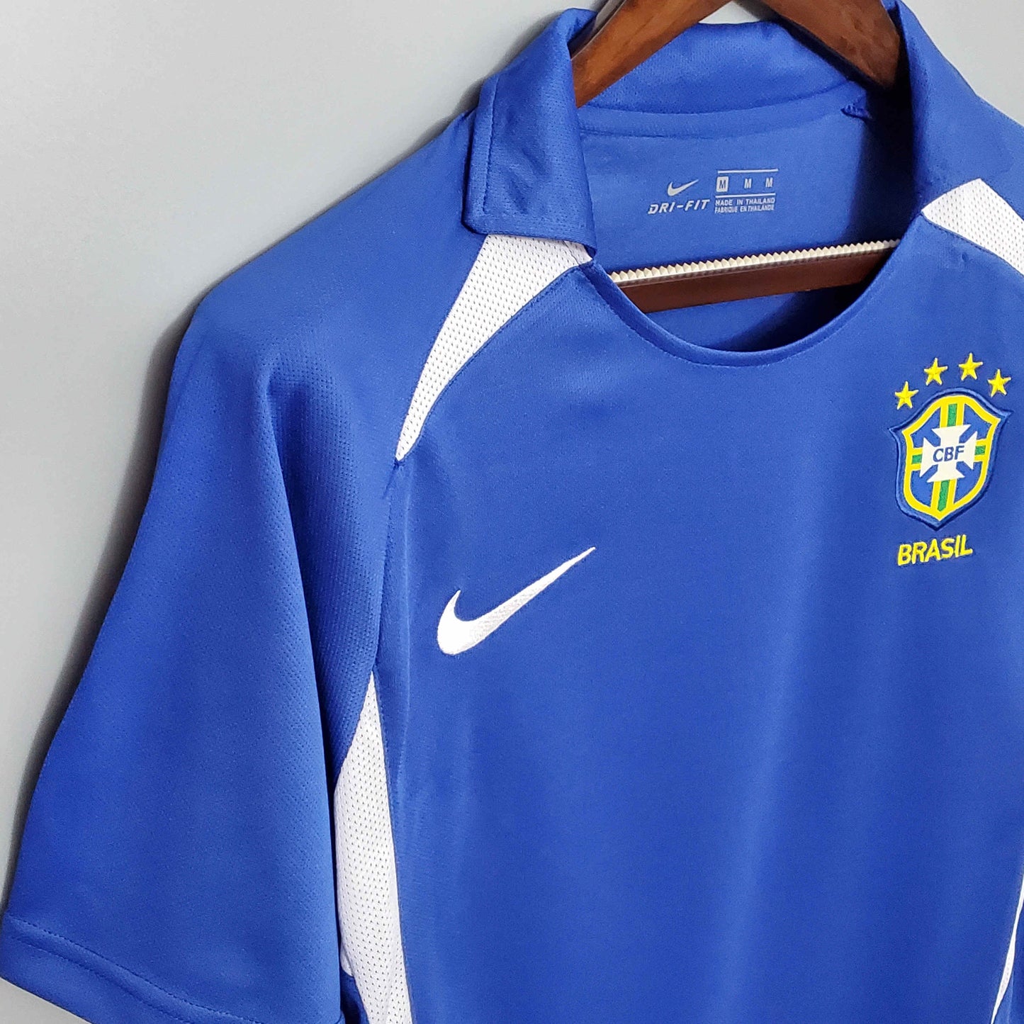 Camisa Seleção Brasil II - Retrô 2002 - imagem 4