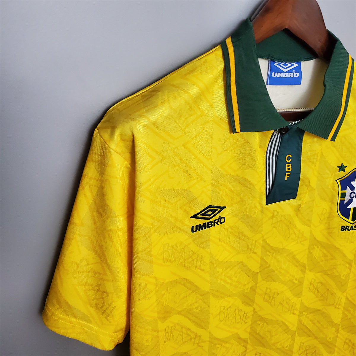 Camisa Seleção Brasil Home - Retrô 1991/92 - imagem 6