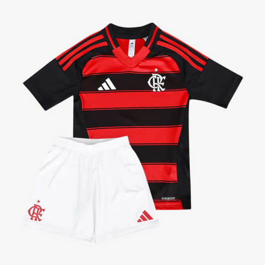 Conjunto Infantil Adidas Flamengo 2025/26 I - imagem 1