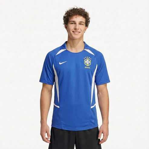 Camisa Seleção Brasil II - Retrô 2002 - imagem 1
