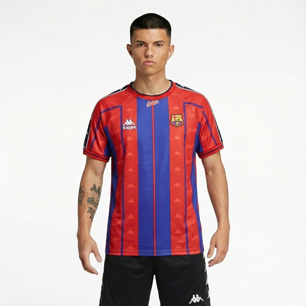 Camisa Retrô Barcelona 1997/98 I - imagem 1