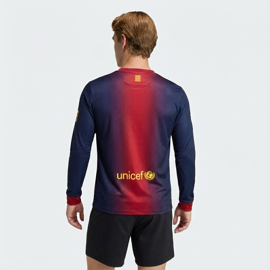 Camisa Retrô Barcelona 2012/13 I Manga Longa - imagem 2