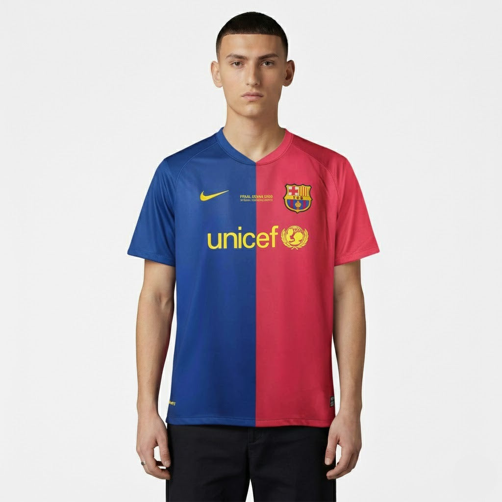 Camisa Retrô Barcelona 2008/09 I - imagem 1