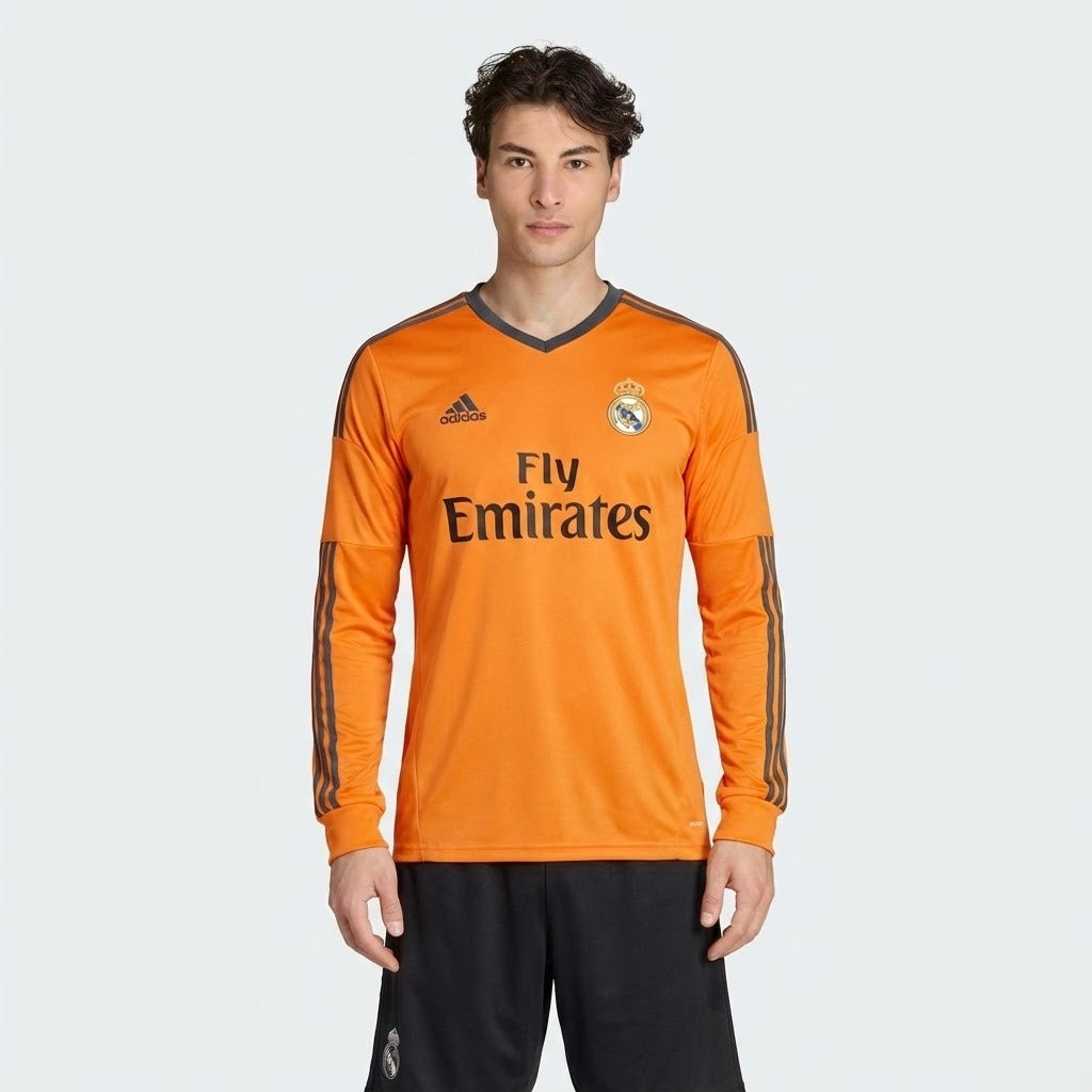 Camisa Retrô Real Madrid 2013/14 II Manga Longa - imagem 1