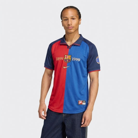 Camisa Retrô Barcelona Edição Comemorativa 100 Anos - imagem 1