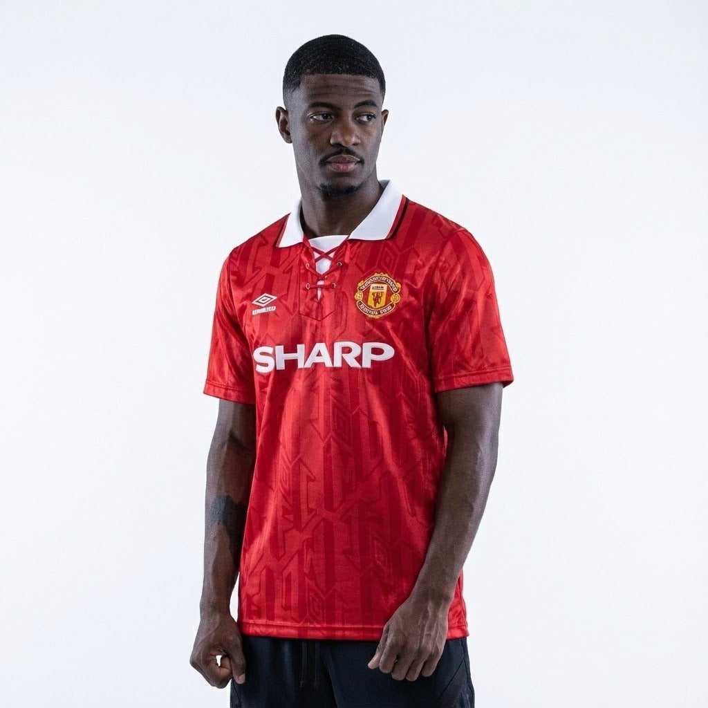 Camisa Retrô Manchester United 1992/93 I - imagem 1