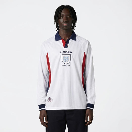 Camisa Retrô Inglaterra 1998/99 I Manga Longa - imagem 1
