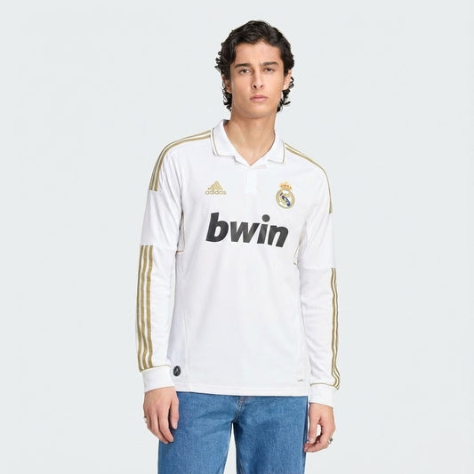 Camisa Retrô Real Madrid 2011/12 I Manga Longa - imagem 1