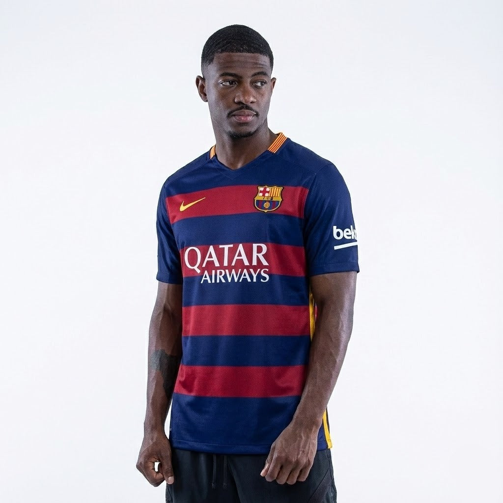Camisa Retrô Barcelona 2015/2016 I - imagem 1