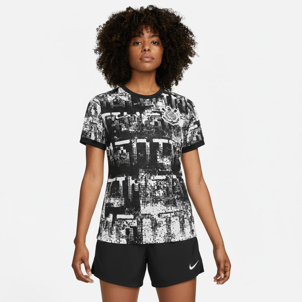 Camiseta Corinthians Feminina 2026 Pré-Jogo - imagem 1