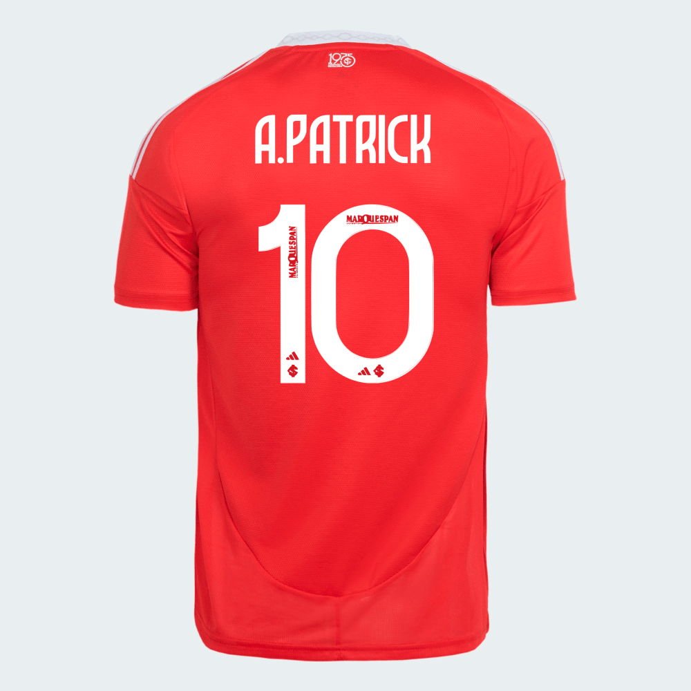 Camisa Adidas Internacional 2025/26 I - A. Patrick N° 10 - imagem 1