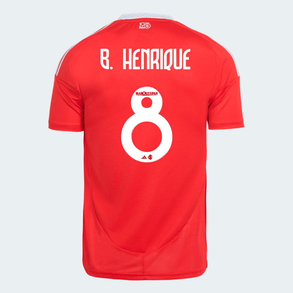 Camisa Adidas Internacional 2025/26 I - B. Henrique N° 8 - imagem 1