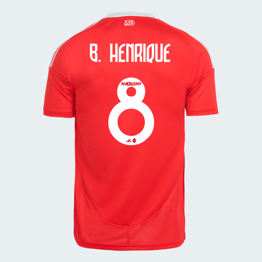 Camisa Adidas Internacional 2025/26 I - B. Henrique N° 8 - imagem 1