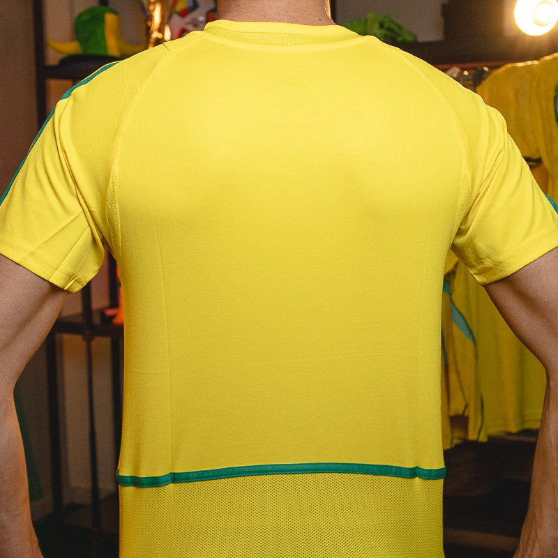Camisa Retrô Brasil 2002 I [PRONTA ENTREGA] - imagem 4
