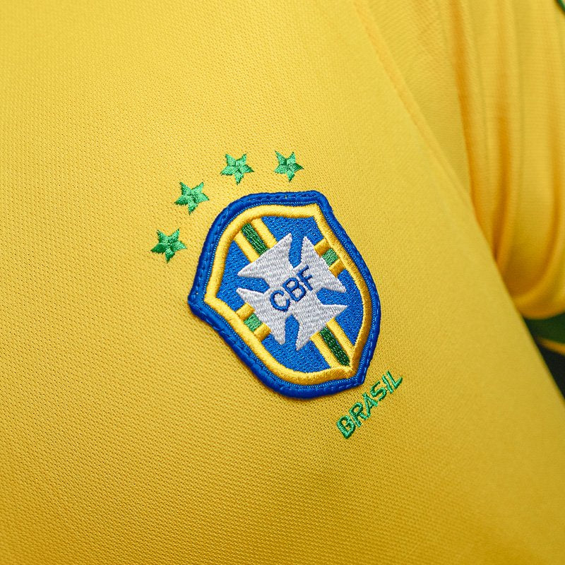Camisa Retrô Brasil 1998 I 9 Ronaldo [PRONTA ENTREGA] - imagem 7