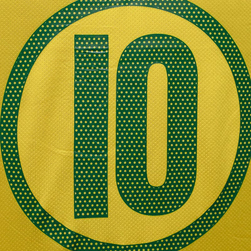 Camisa Retrô Brasil 2004 I Total 90 Ronaldinho [PRONTA ENTREGA] - imagem 8