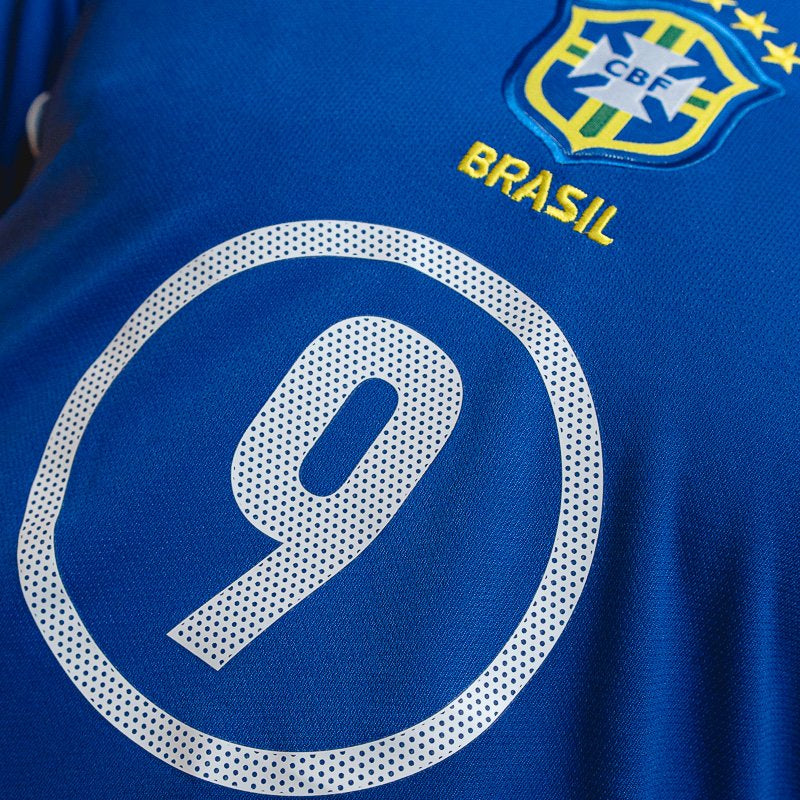 Camisa Retrô Brasil 2004 II Total 90 9 Ronaldo [PRONTA ENTREGA] - imagem 7