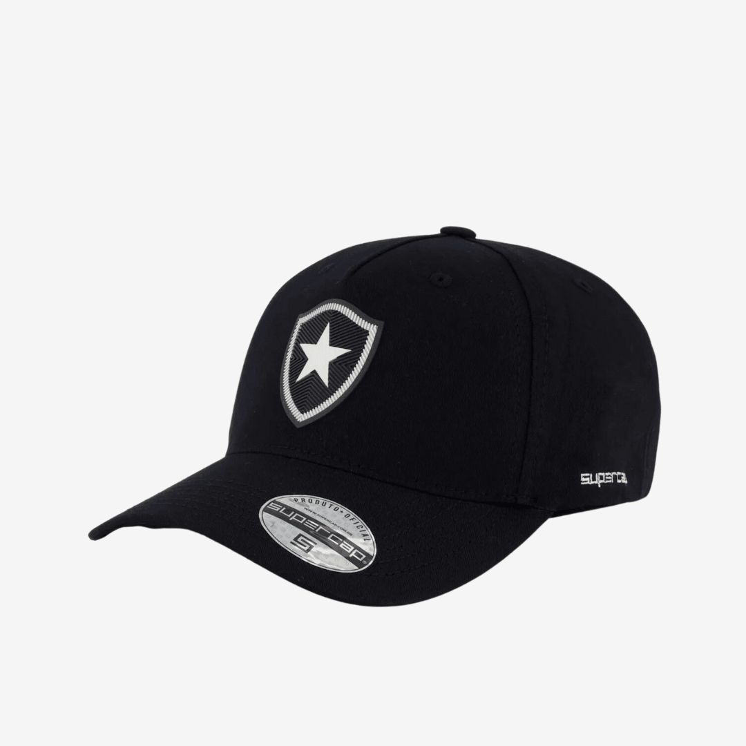 Boné Botafogo Shield Black - imagem 1